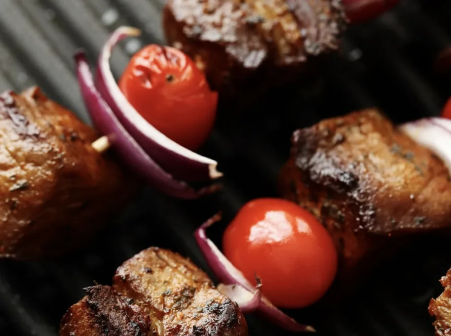 Pincho moruno en bar la orbada - dónde comer en La Orbada