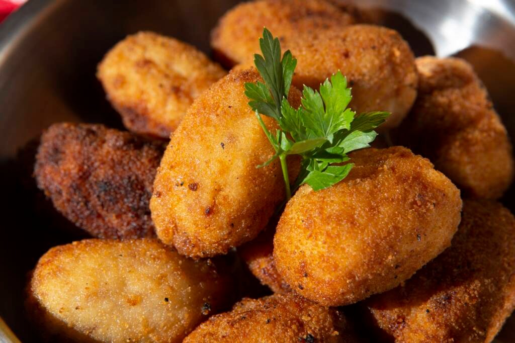 croquetas caseras en na orbada Bar